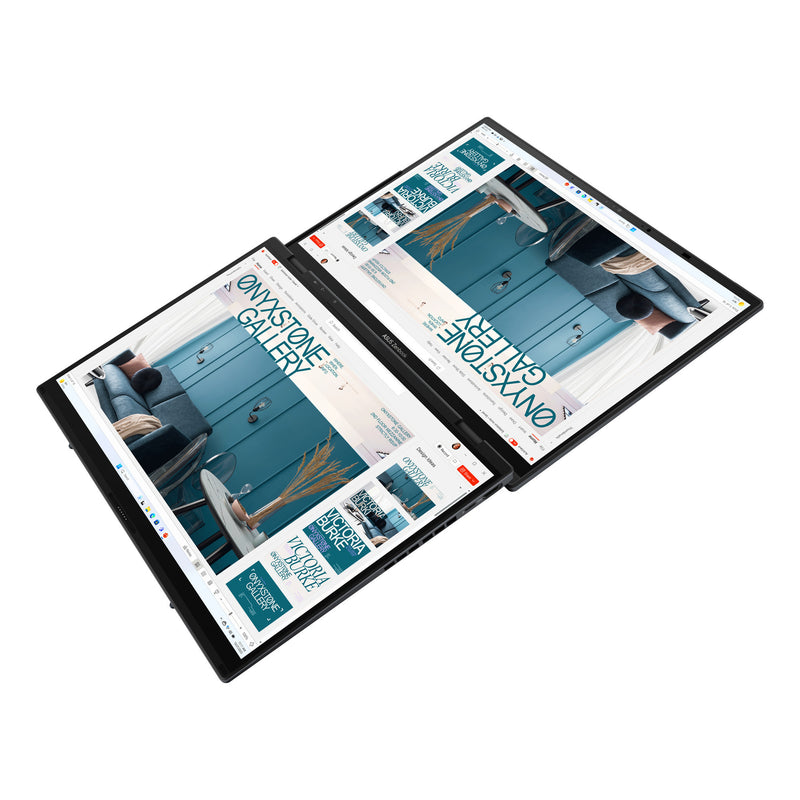 Afbeelding laden in galerijviewer, Asus zenbook duo ux8406ca-ql038w 14 copilot+ 2-in-1 laptop (grijs | ultra 7 255h | arc 140t | 32 gb | 1 tb ssd | oled | touch)
