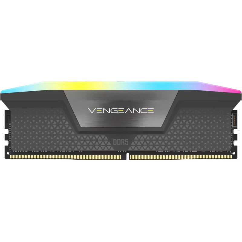 Afbeelding laden in galerijviewer, Corsair vengeance rgb 32 gb ddr5-6000 (2x 16 gb) werkgeheugen (zwart, cmh32gx5m2d6000z38, expo)
