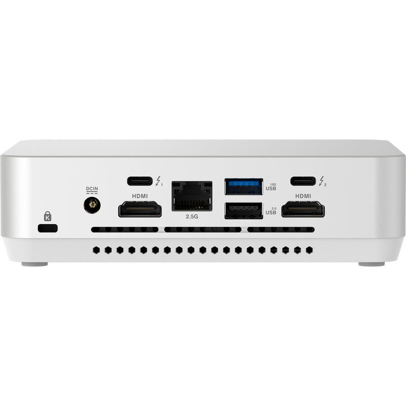 Afbeelding laden in galerijviewer, Asus nuc 14 pro+ kit rnuc14rvsu500002i barebone (zilver wit | core ultra 5 125h | arc graphics)