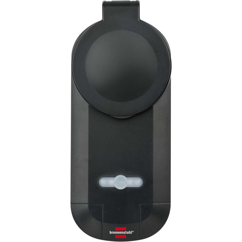 Afbeelding laden in galerijviewer, Brennenstuhl draadloze schakelaarset rc ce1 0201, 2 draadloze stopcontacten (buiten ip44, met handzender en hogere contactberscherming) zwart