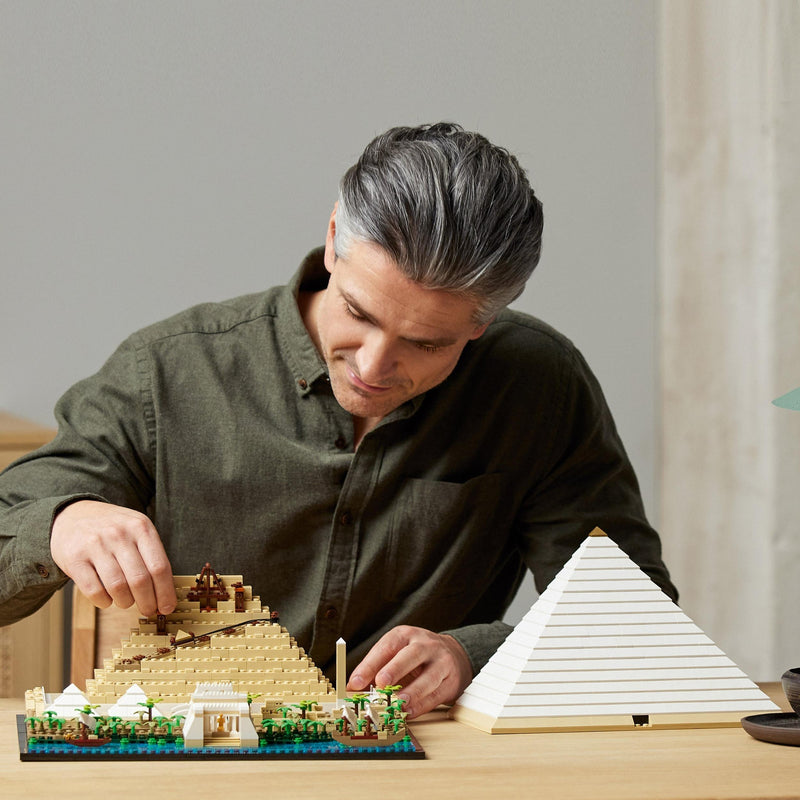 Afbeelding laden in galerijviewer, Lego architecture - grote piramide van gizeh constructiespeelgoed (21058)