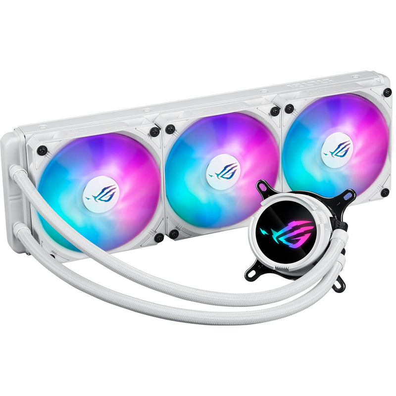Afbeelding laden in galerijviewer, Asus rog strix lc iii 360 argb waterkoeling (wit, 4-pins pwm fan-connector)
