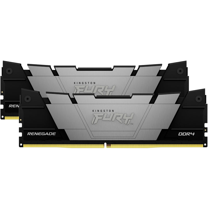 Afbeelding laden in galerijviewer, Kingston fury renegade 32 gb ddr4-4000 (2x 16 gb) werkgeheugen (zwart, kf440c19rb12k2 32, xmp 2.0)