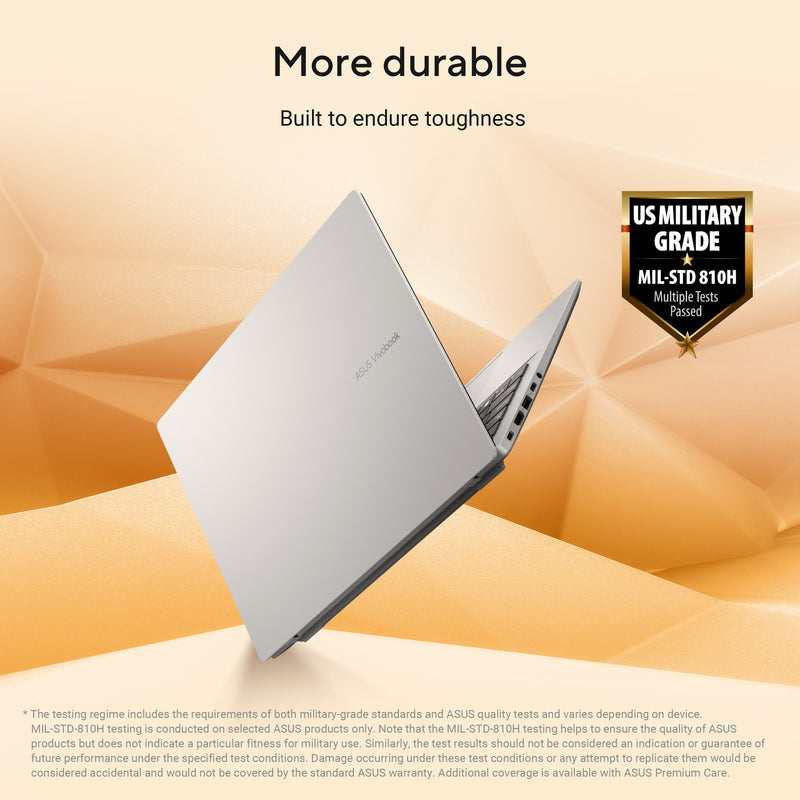 Afbeelding laden in galerijviewer, Asus vivobook 14 m1407ga-ly012w 14 copilot+ laptop (zilver | ryzen ai 7 445 | radeon 840m | 16 gb | 512 gd ssd)