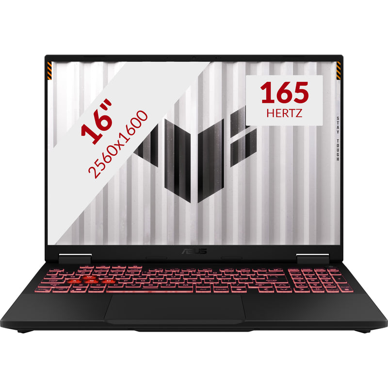 Afbeelding laden in galerijviewer, Asus tuf gaming a16 fa608pp-qt005w 16 gaming laptop (zwart grijs | r9 8940hx | rtx 5070 | 32 gb | 1 tb ssd)