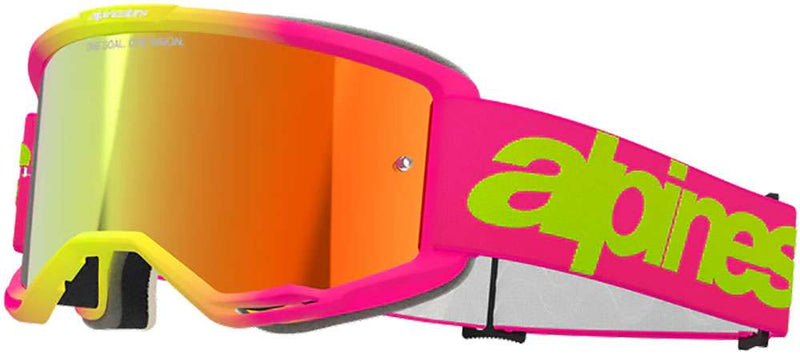 Afbeelding laden in galerijviewer, Alpinestars vision 5 wordmark (mirror red) - mtb goggle