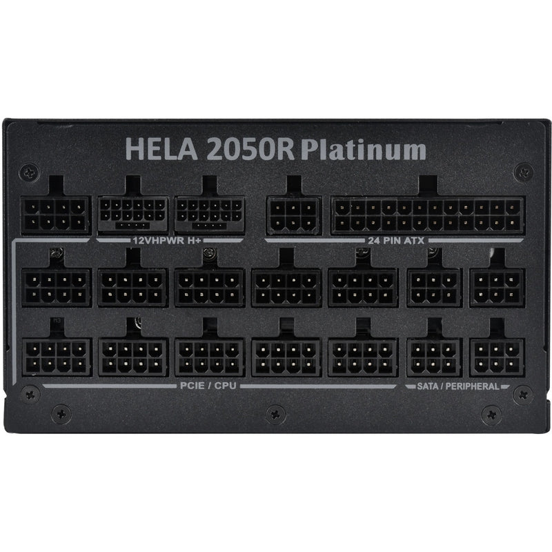 Afbeelding laden in galerijviewer, Silverstone hela 2050r platinum, modulaire 2050 watt voeding (zwart, 14x pcie)