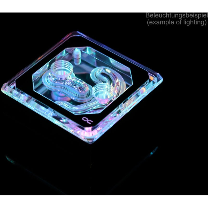 Afbeelding laden in galerijviewer, Alphacool eisblock xpx aurora edge acryl black cpu-koeler (transparant zwart)
