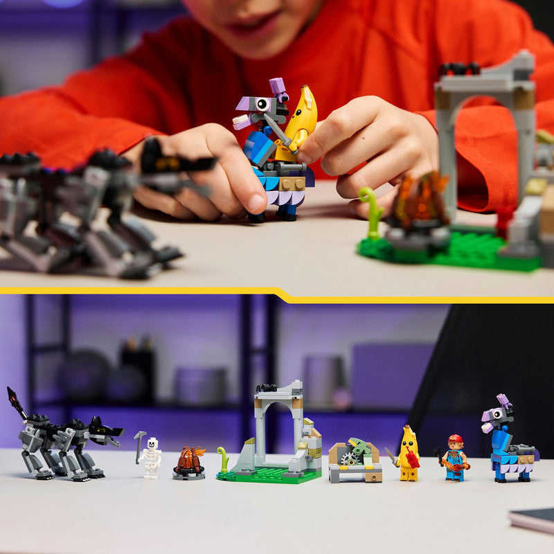 Afbeelding laden in galerijviewer, Lego ® fortnite® peely en sparkplugs kamp - 77075