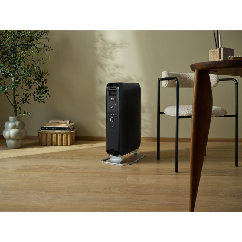 Afbeelding laden in galerijviewer, Mill gentle air wifi olieradiator oil2000wifi3 black (wit zwart, 2000w)