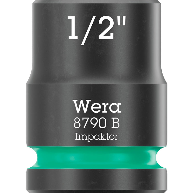 Afbeelding laden in galerijviewer, Wera 9608 dop-magneetstrip b impaktor imperial 1 dopsleutel (zwart groen, 9‑delig)