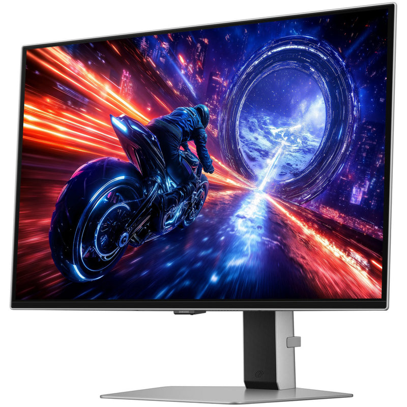 Afbeelding laden in galerijviewer, Samsung odyssey oled g6 g60sf 27 gaming monitor (zilver, 2x hdmi, displayport, 2x usb-a, usb-b, 500 hz)