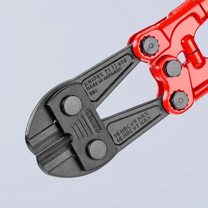 Afbeelding laden in galerijviewer, Knipex betonschaar 7172610 kniptang (rood blauw, middensnijder, geschroefd scharnier)