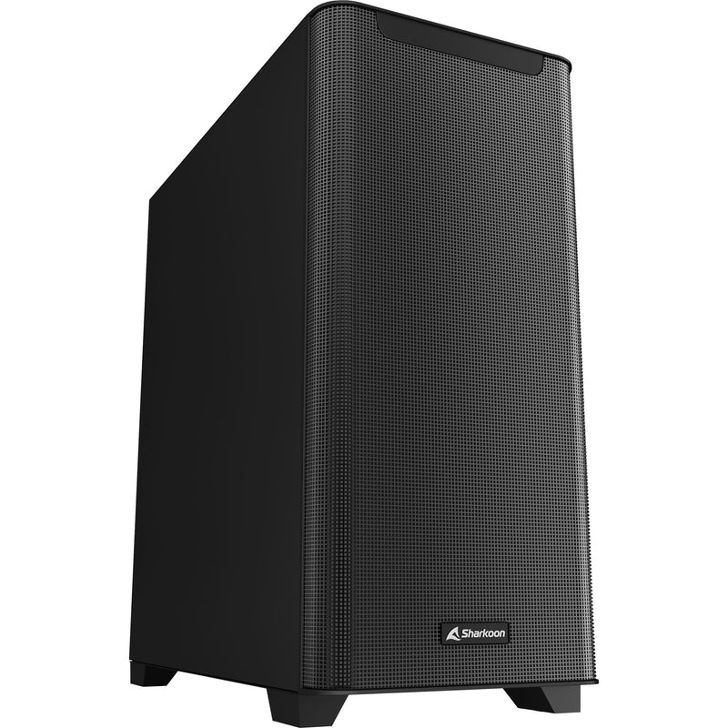 Afbeelding laden in galerijviewer, Sharkoon m30 black midi tower behuizing (zwart | 2x usb-a | 1x usb-c)