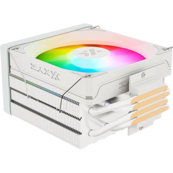 Afbeelding laden in galerijviewer, Xyz pc gear thermax 4 pulsar a-rgb cpu-koeler (wit, argb, pwm)