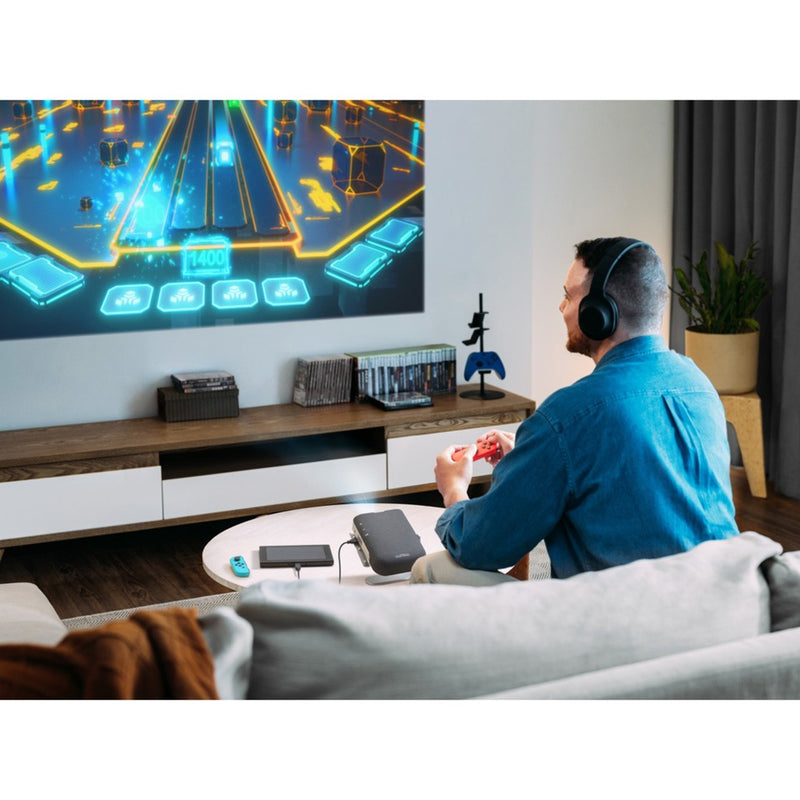 Afbeelding laden in galerijviewer, Viewsonic smart led draagbare projector met harman kardon luidsprekers (zwart, hdmi, audio, wifi, bluetooth)