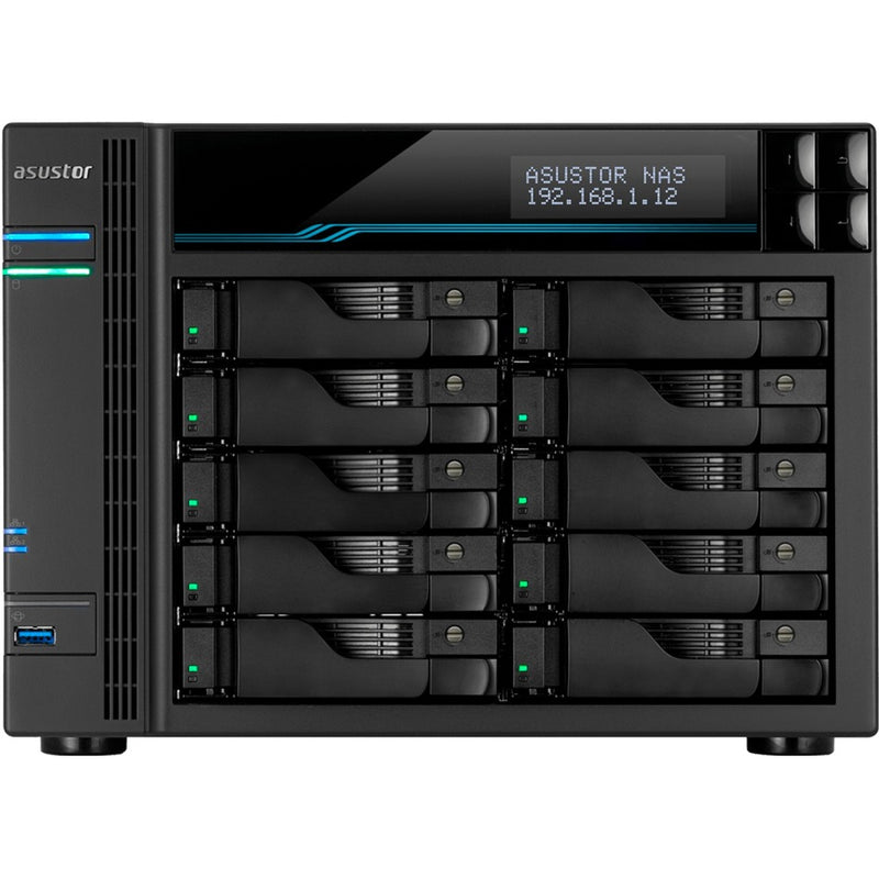 Afbeelding laden in galerijviewer, Asustor lockerstor 10 pro as7110t nas (zwart)