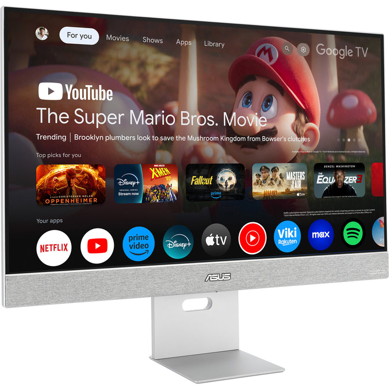 Afbeelding laden in galerijviewer, Asus zenscreen smart monitor ms32uc 31.5 4k uhd (grijs, hdmi, displayport, 2x usb-a, usb-c, wifi)