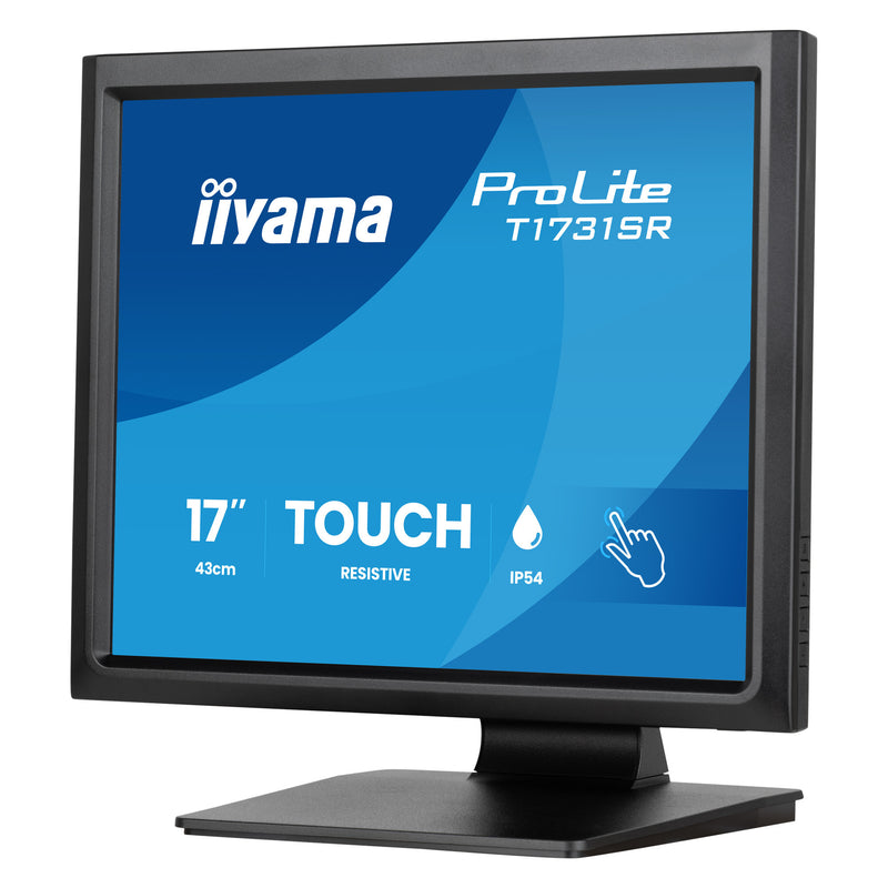 Afbeelding laden in galerijviewer, Iiyama prolite t1731sr-b2s 17 touchscreen monitor (zwart, vga, hdmi, displayport, audio, touch)