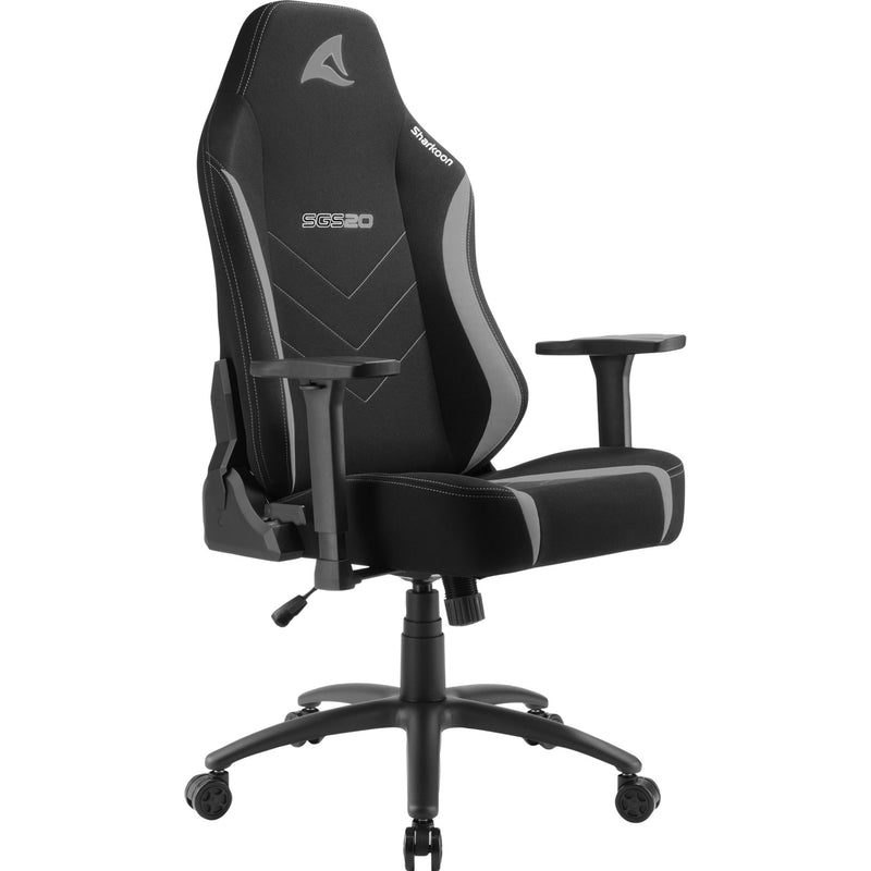 Afbeelding laden in galerijviewer, Sharkoon skiller sgs20 fabric gamestoel (zwart grijs)