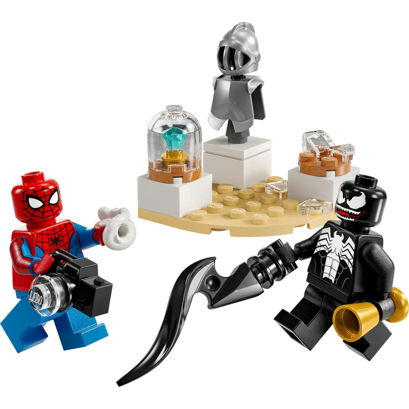 Afbeelding laden in galerijviewer, Lego marvel - venoms museuminbraak constructiespeelgoed (30707)