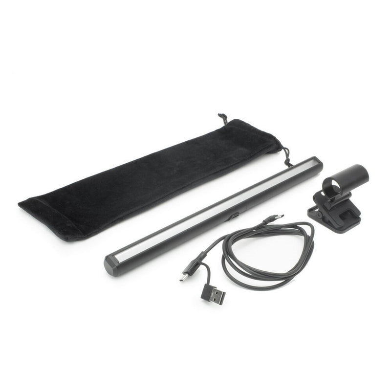 Afbeelding laden in galerijviewer, Act connectivity dimbare clip-on laptop led-lichtbalk led-bar (zwart, usb-voeding, 3000k-6500k)