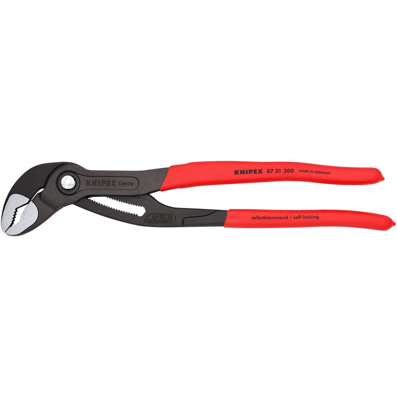 Afbeelding laden in galerijviewer, Knipex cobra waterpomptang 8701300 (rood, 300 mm)