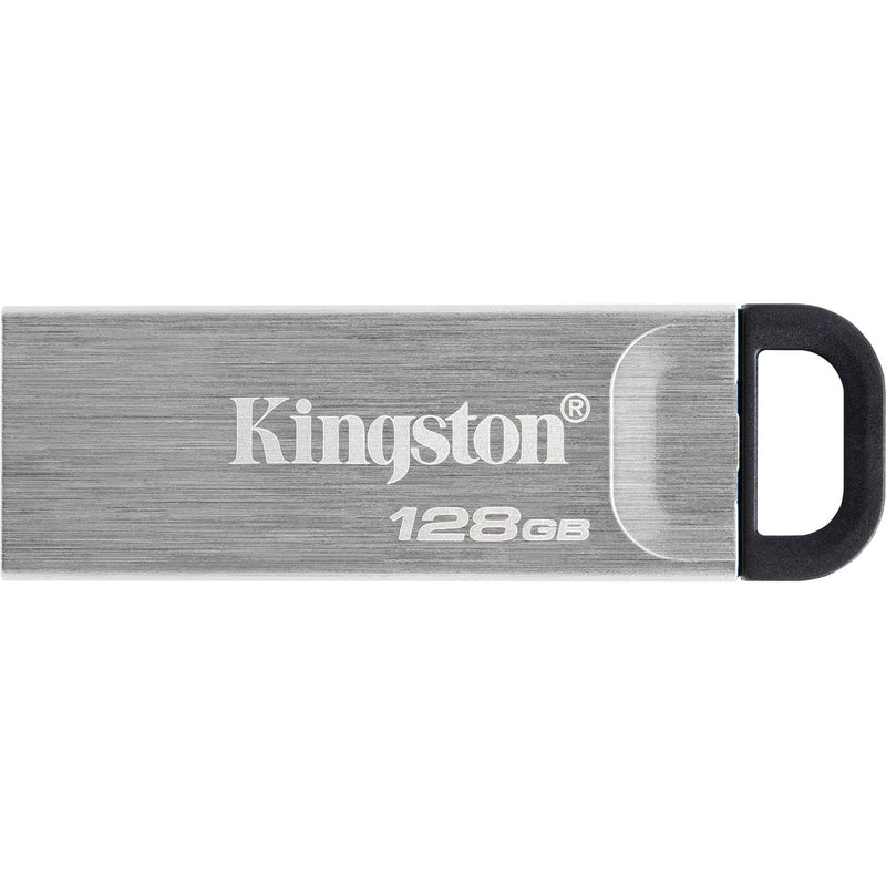 Afbeelding laden in galerijviewer, Kingston datatraveler kyson 128 gb usb-stick (zilver, dtkn 128gb)