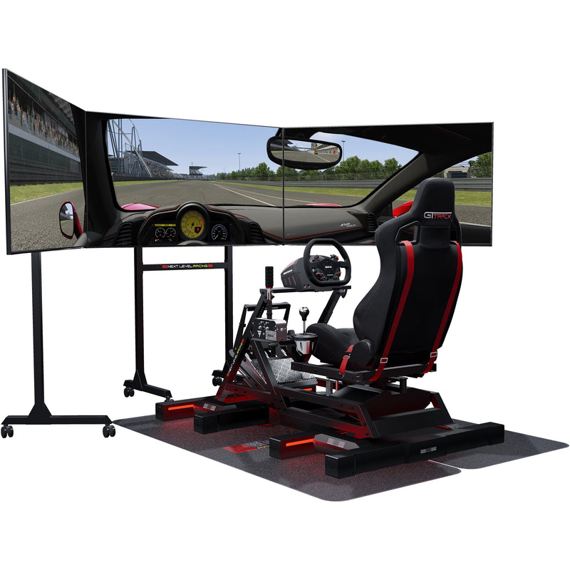 Afbeelding laden in galerijviewer, Next level racing gttrack simulator cockpit racing simulator (zwart)