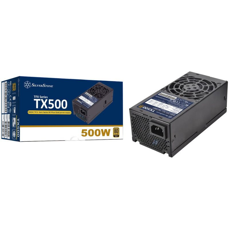 Afbeelding laden in galerijviewer, Silverstone sst-tx500-g 500 watt voeding (zwart, 2x pcie)