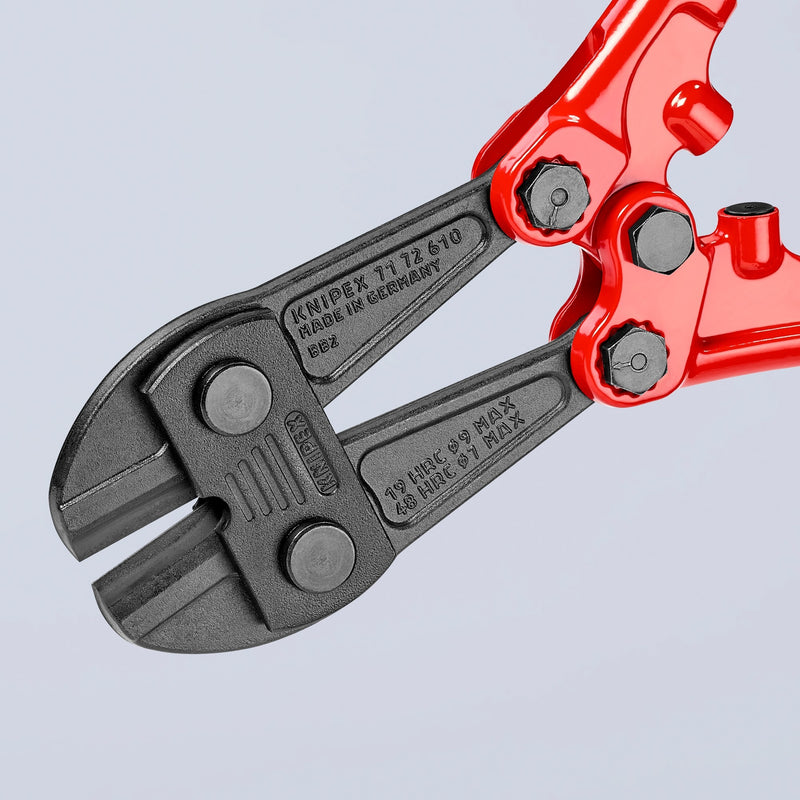 Afbeelding laden in galerijviewer, Knipex betonschaar 7172610 kniptang (rood blauw, middensnijder, geschroefd scharnier)
