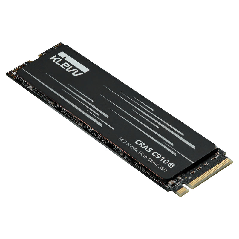 Afbeelding laden in galerijviewer, Klevv cras c910g 4 tb ssd (zwart, k04tbm2sp0-10g, pcie gen 4.0 x4, nvme 2.0)