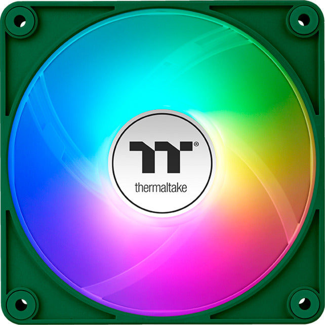 Afbeelding laden in galerijviewer, Thermaltake ct120 ex argb sync pc cooling fan racing green (3-fan pack) case fans (groen, 3 stuks, 120 x 120 x 25 mm, pwm)