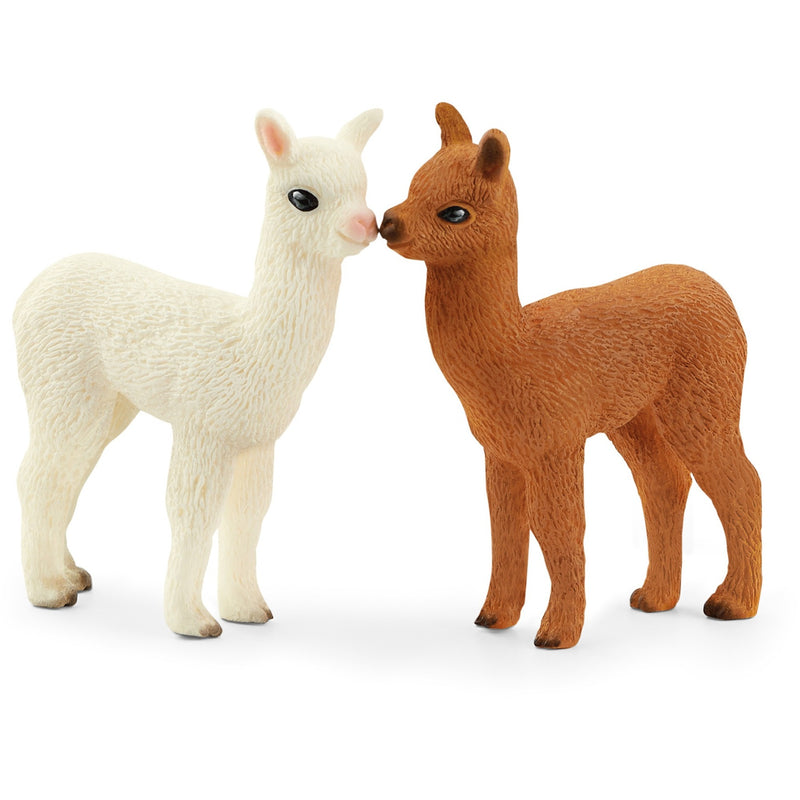Afbeelding laden in galerijviewer, Schleich wild life - alpacafamilie speelfiguur