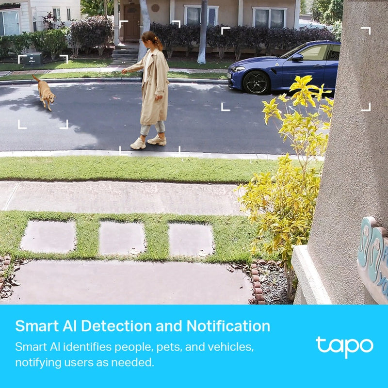 Afbeelding laden in galerijviewer, Tp-link tapo c420s1 beveiligingscamera (wit, 2k qhd, ip65)