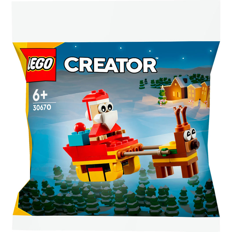 Afbeelding laden in galerijviewer, Lego creator - sledetocht van de kerstman constructiespeelgoed (30670)