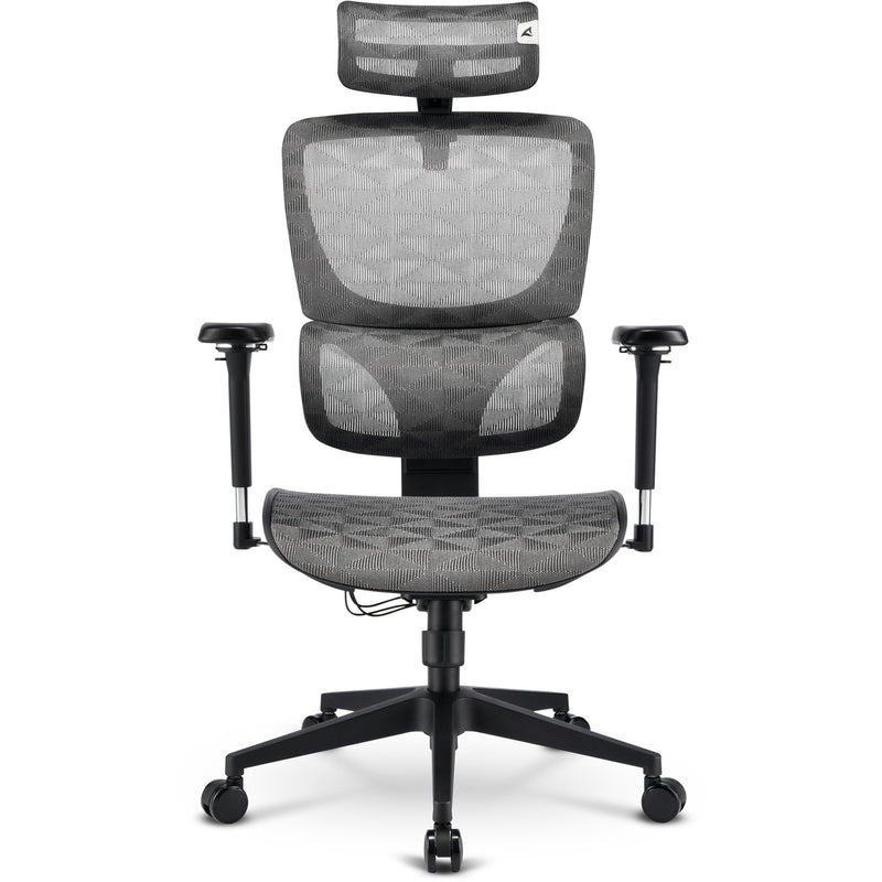 Afbeelding laden in galerijviewer, Sharkoon officepal c40m stoel (grijs)