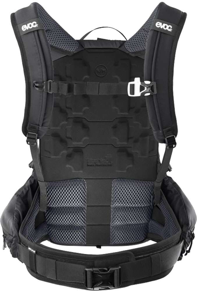 Afbeelding laden in galerijviewer, Evoc trail pro blackline 16l - protector backpack