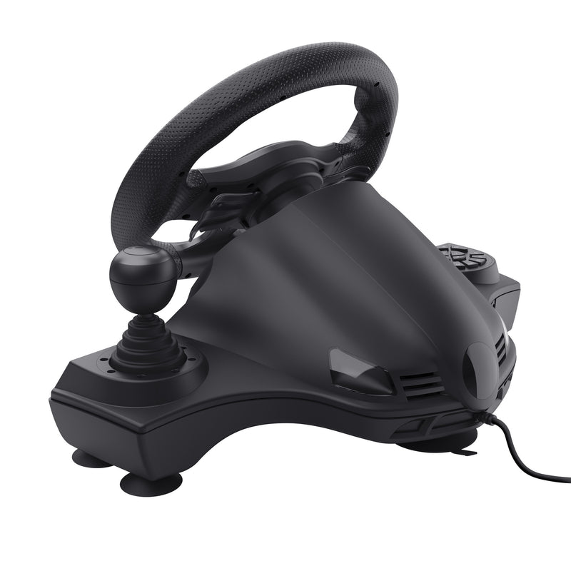 Afbeelding laden in galerijviewer, Trust gxt 289 movi racestuur stuur (zwart, pc, xbox series x s, switch, playstation 4)