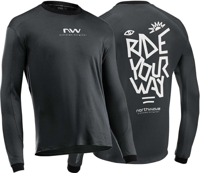 Afbeelding laden in galerijviewer, Northwave sharp jersey - mtb long sleeve jersey