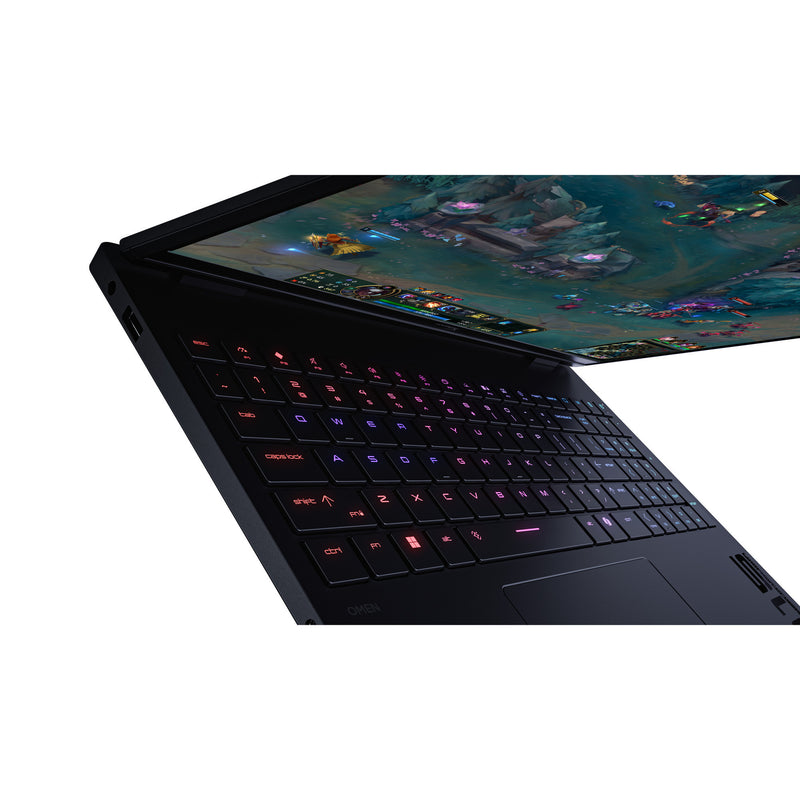 Afbeelding laden in galerijviewer, Hyperx omen 15 inch gaming laptop pc 15-ga0070nd 15.3 gaming laptop (zwart | i7-14650hx | rtx 5060 | 24 gb | 1 tb ssd | 180 hz)