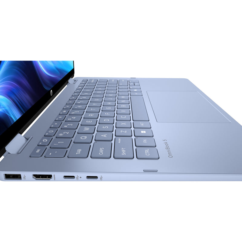 Afbeelding laden in galerijviewer, Hp omnibook 5 flip 2-in-1 laptop 14-fp0075nd 14 laptop (zilver | core 7-150u | intel graphics | 16 gb | 512 gb ssd | touch | oled)