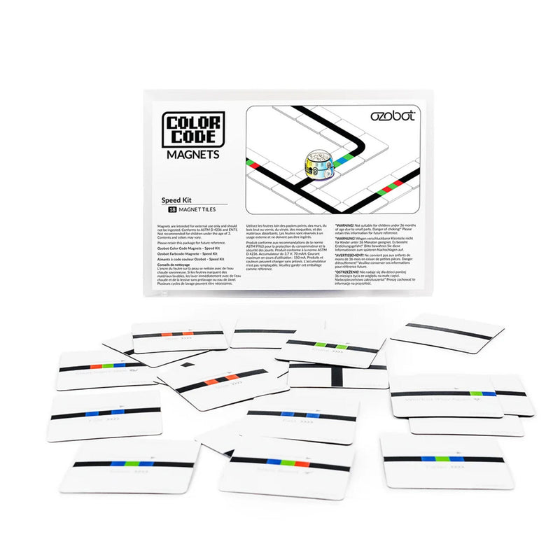 Afbeelding laden in galerijviewer, Ozobot kleurcode magneten snelheid set robot