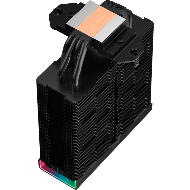 Afbeelding laden in galerijviewer, Deepcool ak400 digital pro rgb cpu-koeler (zwart)