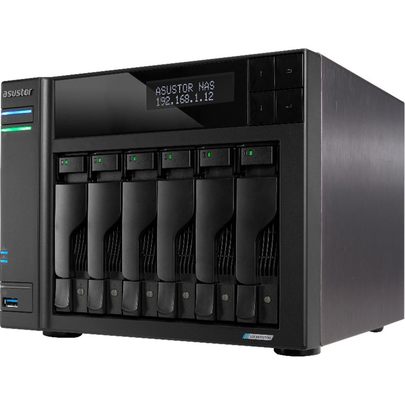 Afbeelding laden in galerijviewer, Asustor lockerstor 6 as6706t nas (zwart)