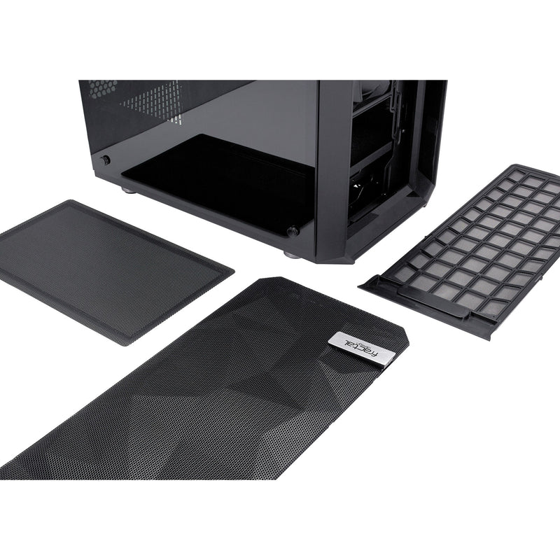 Afbeelding laden in galerijviewer, Fractal design meshify c midi tower behuizing (zwart | 2x usb-a | tempered glass)