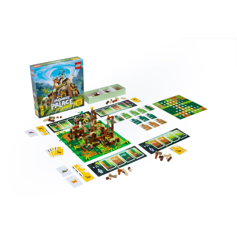 Afbeelding laden in galerijviewer, Asmodee lego monkey palace bordspel