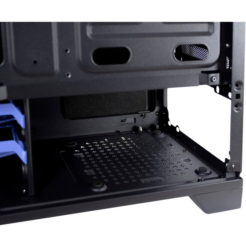 Afbeelding laden in galerijviewer, Inter-tech h-606 mini tower behuizing (zwart | 2x usb-a)