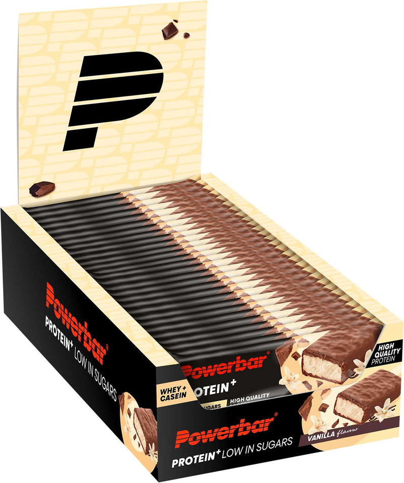 Afbeelding laden in galerijviewer, Powerbar protein+ low sugar bar 16 box