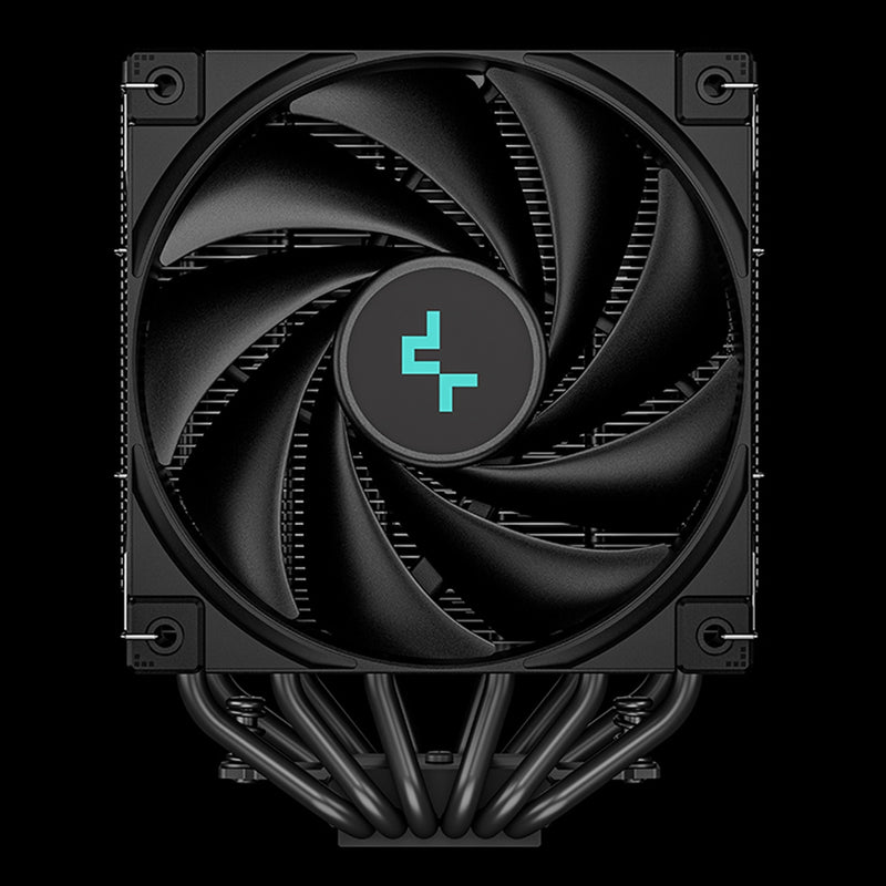 Afbeelding laden in galerijviewer, Deepcool ak620 zero dark cpu-koeler (zwart)